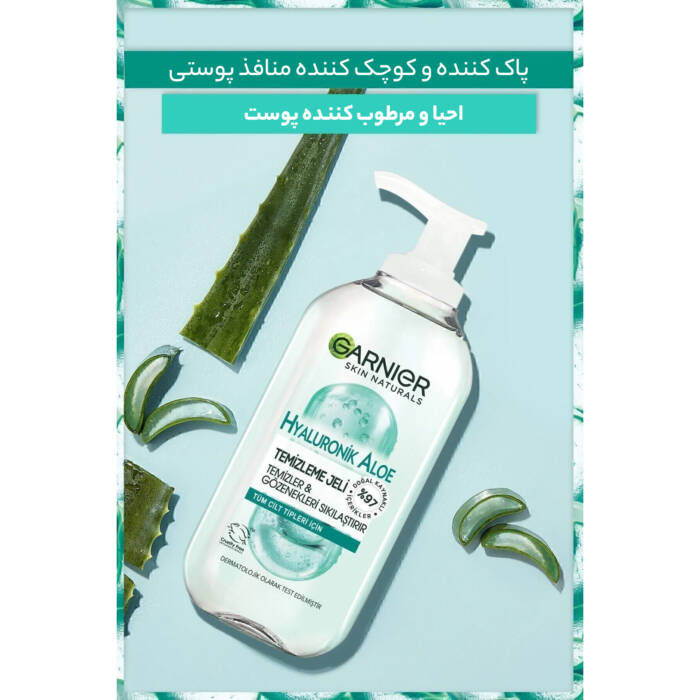 ژل شستشو صورت گارنیه مدل Skin Naturals حجم 200 میلی لیتر