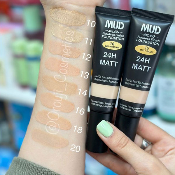 کرم پودر مات و مخملی میلانو کرم پودر مات و مخملی میلانو