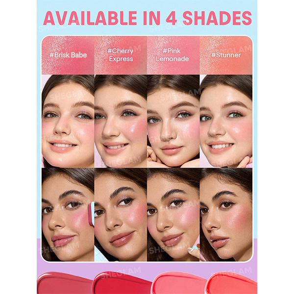 رژگونه استیکی گلس گلو شیگلم رژگونه استیکی گلس گلو شیگلم