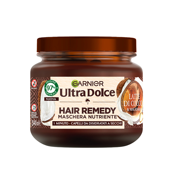 ماسک مو تغذیه کننده شیر نارگیل و ماکادمیا گارنیر