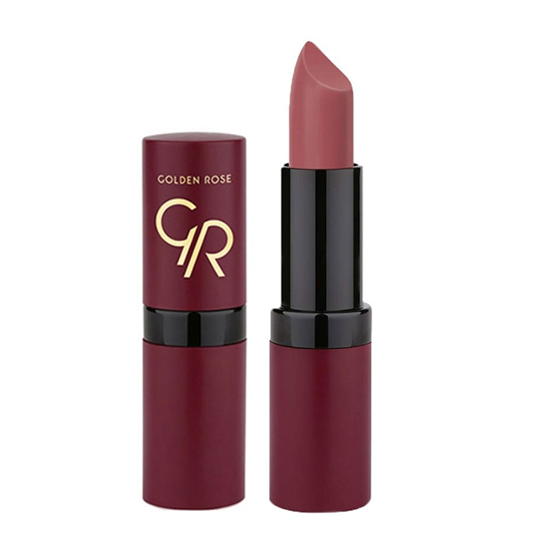 رژلب مات مخملی گلدن رز