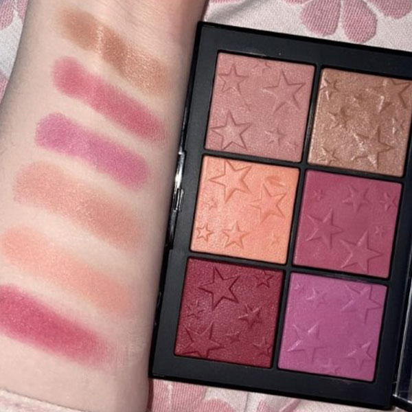 پالت رژگونه ریزینگ استار نارس پالت رژگونه ریزینگ استار نارس