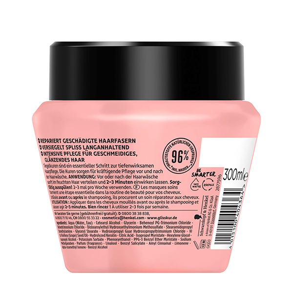 ماسک مو ترمیم کننده میراکل گلیس ماسک مو ترمیم کننده میراکل گلیس