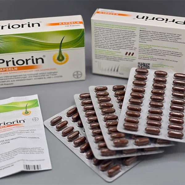 کپسول ضد ریزش مو ارثی و هورمونی بایر پریورین