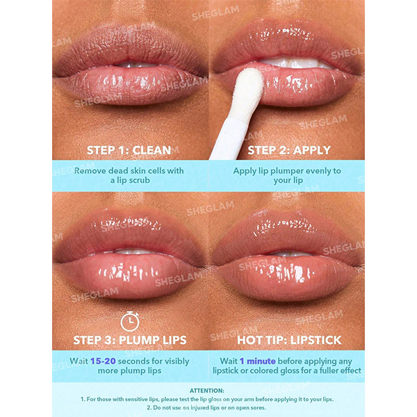 لیپ گلاس حجم دهنده لب شیگلم لیپ گلاس حجم دهنده لب شیگلم