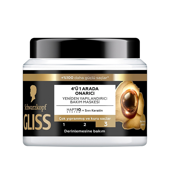 ماسک مو ترمیم کننده حاوی کراتین گلیس