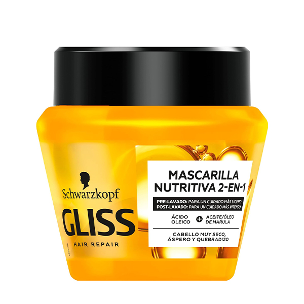 ماسک مو روغن های مغذی گلیس