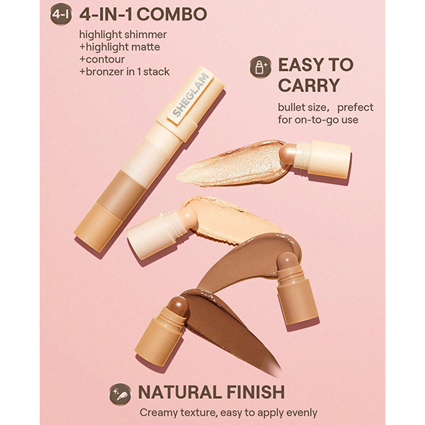 کانتور و هایلایتر مینی 4 طبقه شیگلم کانتور و هایلایتر مینی 4 طبقه شیگلم