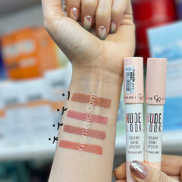 رژ لب مدادی براق نود لوک گلدن رز رژ لب مدادی براق نود لوک گلدن رز