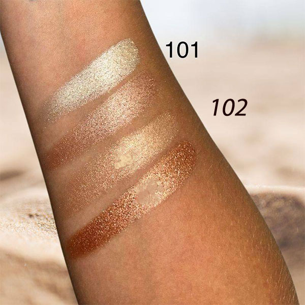 پالت هایلایتر 102 گلدن رز پالت هایلایتر 102 گلدن رز