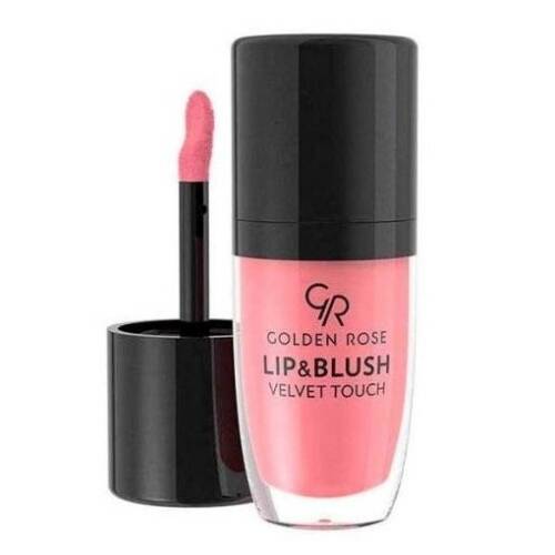 رژلب رژگونه مایع ولوت گلدن رز