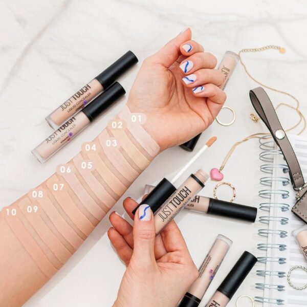 کانسیلر مایع جاست تاچ گلدن رز کانسیلر مایع جاست تاچ گلدن رز