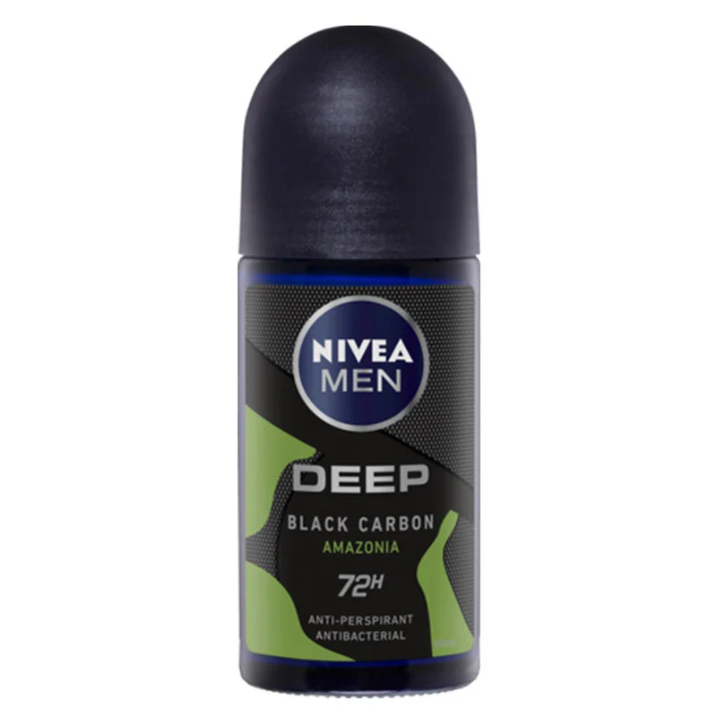 رول ضد تعریق مردانه نیوآ مدل Deep Black Carbon Amazonia