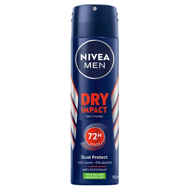 اسپری ضد تعریق مردانه نیوآ مدل Dry Impact Dual Protect