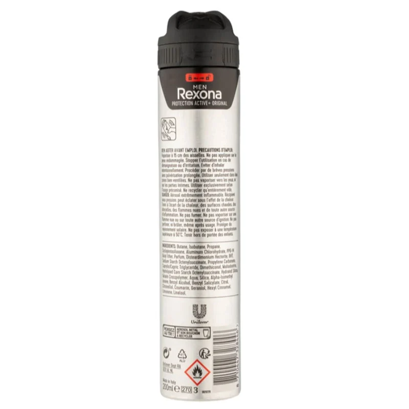 اسپری ضد تعریق مردانه رکسونا مدل Protection Active