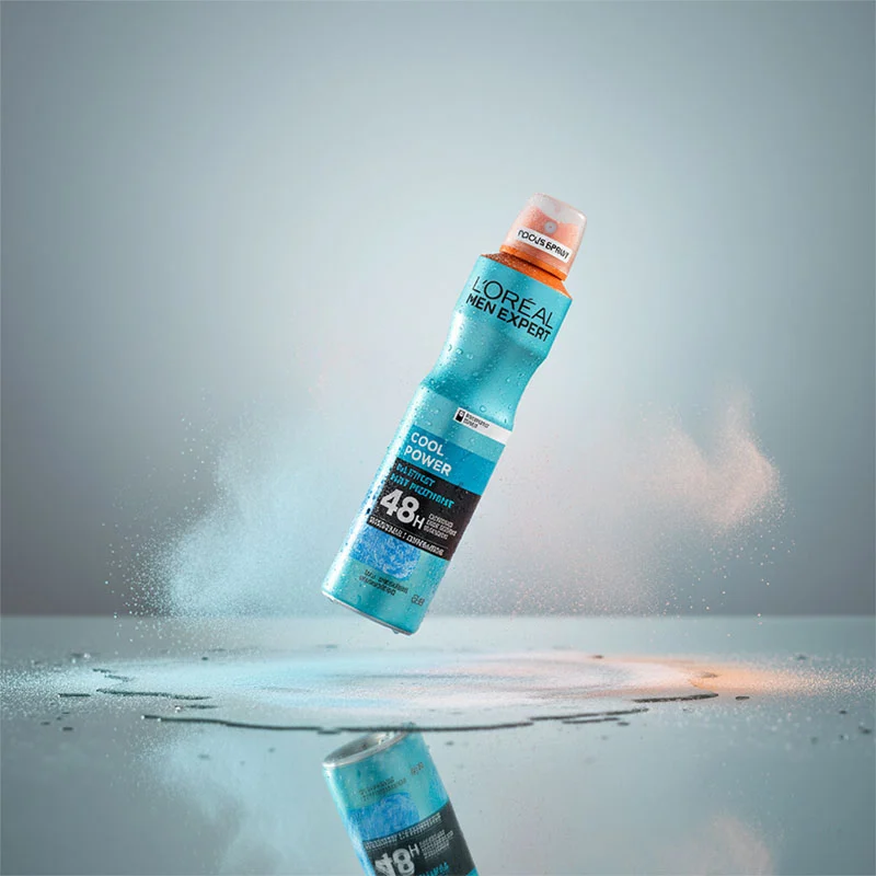 اسپری ضد تعریق مردانه لورآل مدل Cool Power Ice Effec